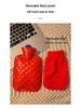 Plush Explosion-Proof Hot Water Bottle for Women - Winter Hand Warmer, Abdomen Warmer, Available In Large and Small Sizes