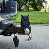 Capac de protecție antipraf pentru remorcă, Capac de protecție pentru cuplajul remorcii în formă de bufniță, Protector rezistent la intemperii pentru cârlig de remorcare pentru accesorii vehicule SUV Camionetă Rulotă Vehicul Off-Road