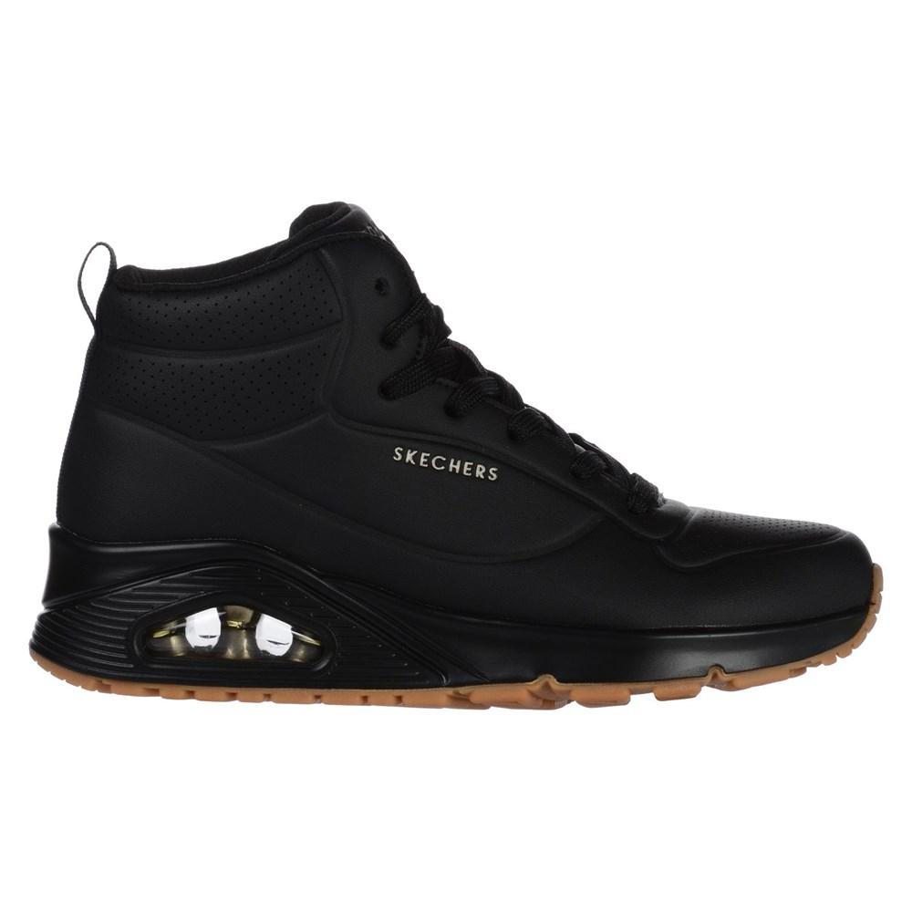 Skechers Uno Stand High Sneakers Lace-up Black