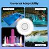 RGB LED Pool Light IP68 Waterproof 4200LM 54W with Remote Control for Swimming Pools Ponds Water Features