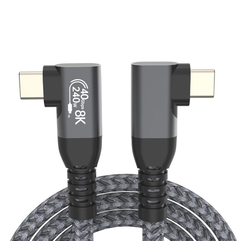 

Speed USB 4 Cable for Thunderbolt3/4 Device,240W Power Delivery,40Gbps,8K Display Connectivities USB C to USB C Cord 1