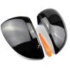 For Volkswagen Golf MK8 VIII 8 Side Mirror Covers Caps (Carbon Look)   2022 for VW Glossy Black Wing Rearview