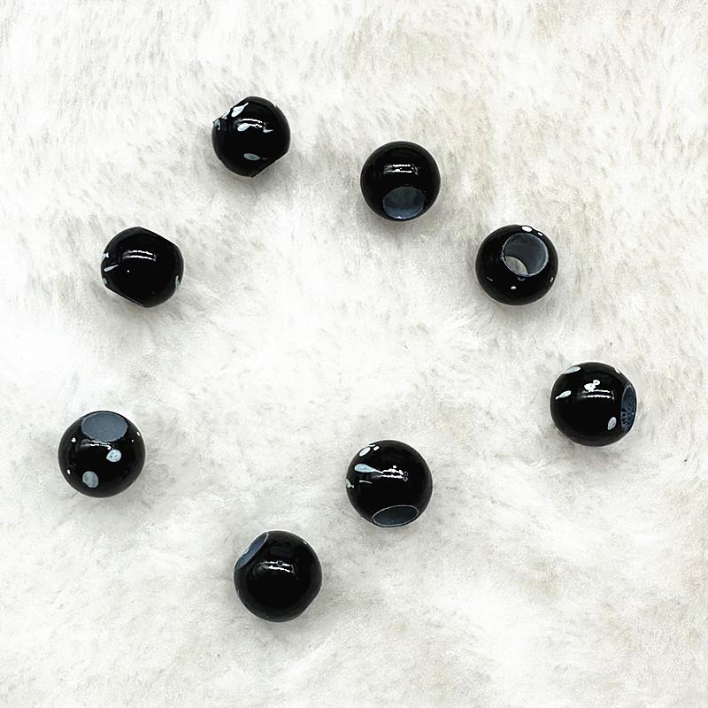6X9/8x11mm Big Hole Acrylic Beads Spacer Loose Beads for Jewelry Making DIY Handmade Bracelet Accessories