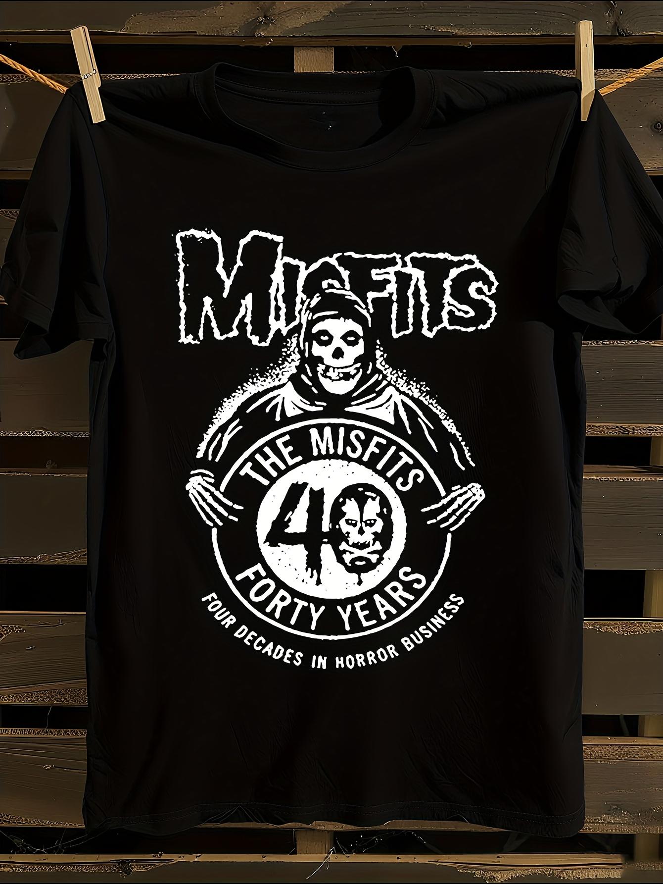 MISFITS 40 Years Punk Rock Band Tshirt S