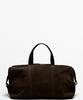 MASSIMO DUTTI Split Suede Leather Sports Bag