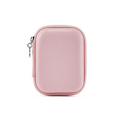 Mesh Pocket Digital Camera Case Hard Shell Zipper Closure Portable Camera Pouch Compact Size Shockproof Cable Organizer