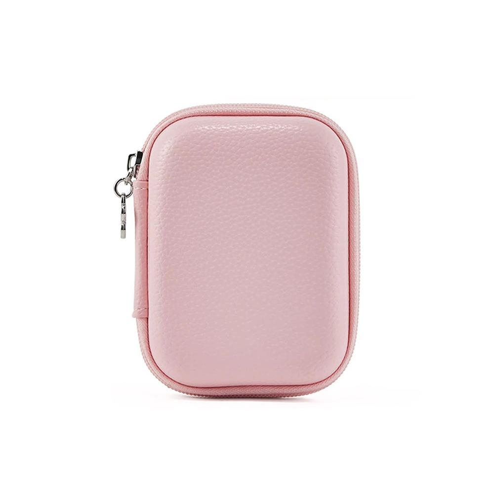 PU Leather Portable Camera Pouch Hard Shell Camera Protective Cover  Accessories Storage