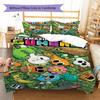 Set Biancheria da Letto Fantasia The Amazing World of Gumball Copripiumino Federa Decorazione per la Casa Regalo (1 * copripiumino + 2 * federe, senza