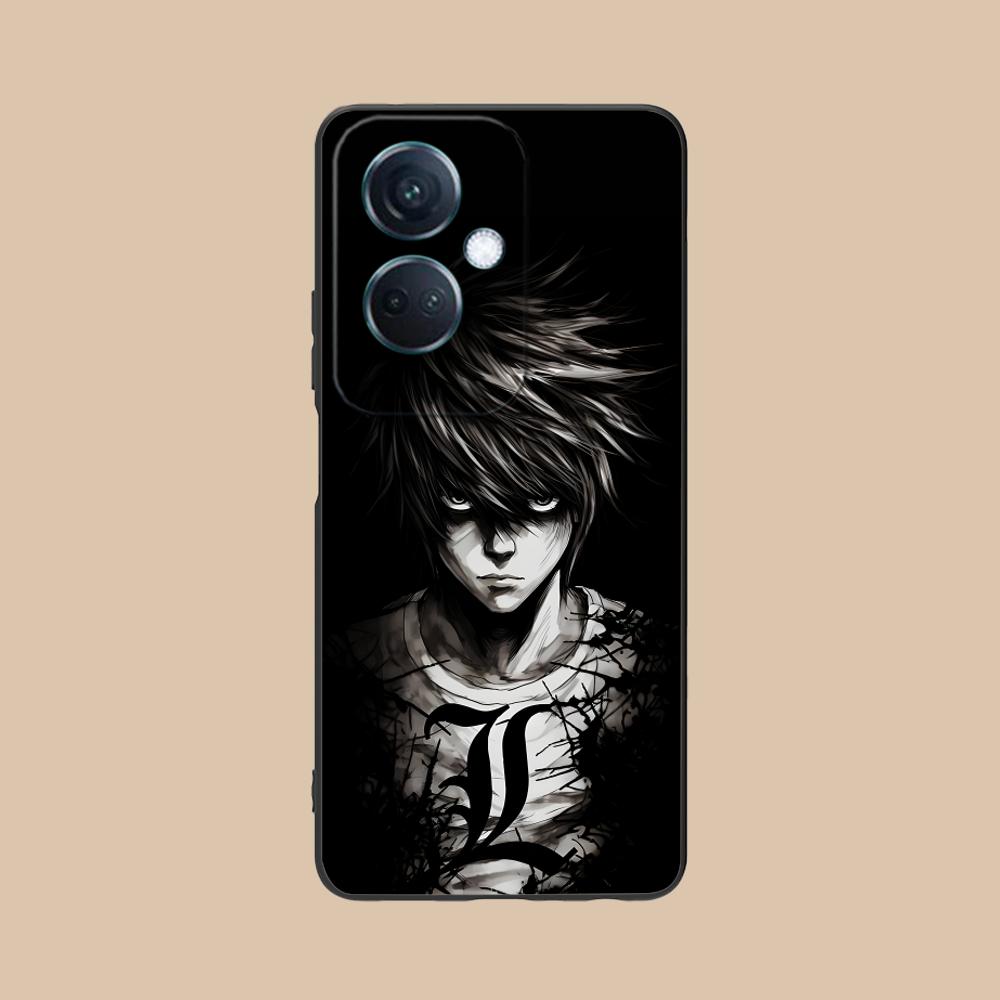 Death Note L Lawliet Mobile Phone Case for OPPO Reno 14 13 12 11 10 9 8 7 6 5 F T Pro 5G Colorful Printing Cover Pretty Luxury