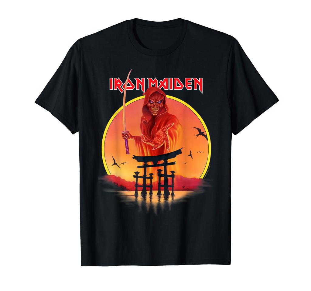 Iron Maiden Orange Eddie Japan - T-shirt