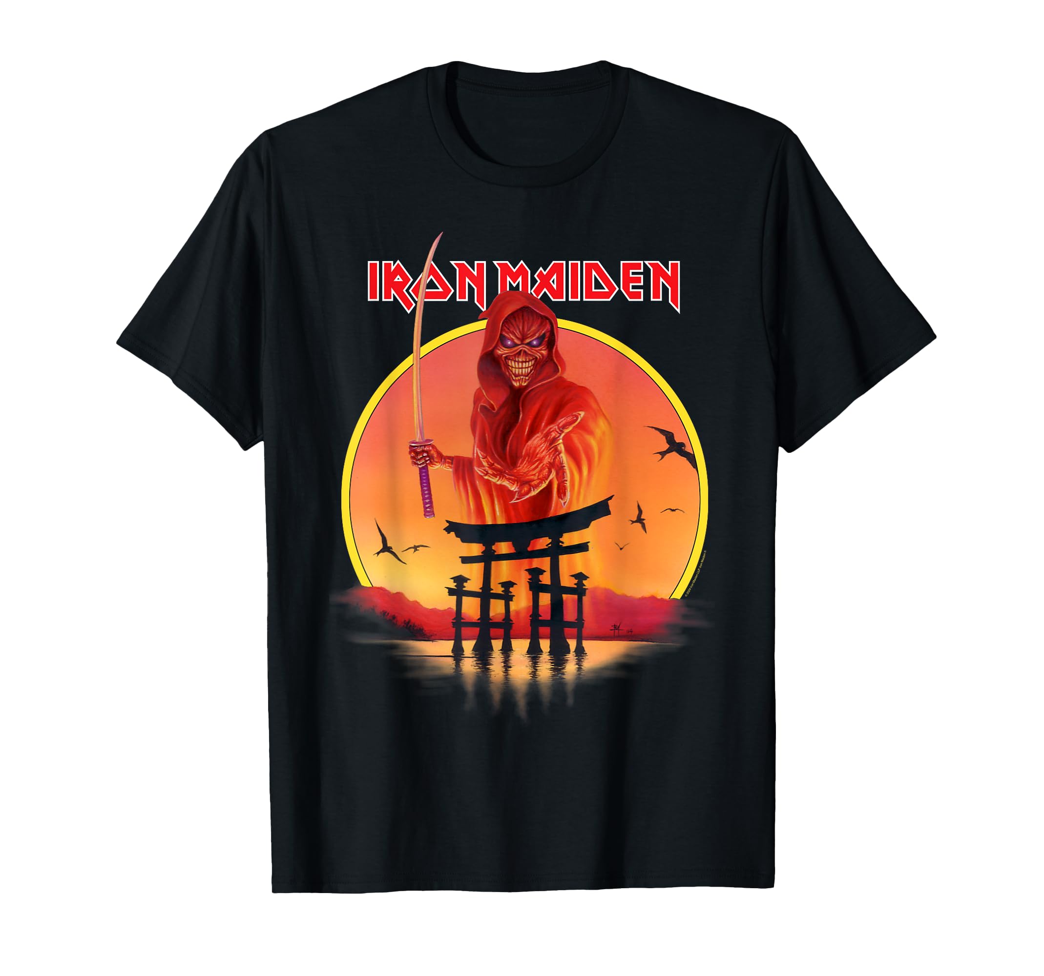 

Футболка Iron Maiden Orange Eddie Japan чёрный
