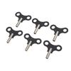 6 KS Klíčků na natahování Závěsné stolní hodiny Klíček na natahování Ocelové náhradní díly pro starožitné a vintage hodiny