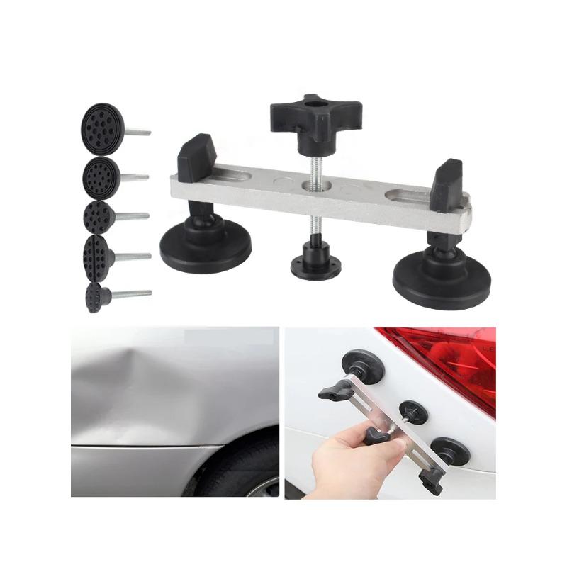 Body Auto Repair Kit Pulling Bridge Glue Pulling Tabs Car Dent Repair Tool Dent Puller Set Portable