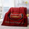 Arsenal Personalized Text Blanket Throw Personalized Blanket Warmthful Decor Perfect for Picnics Office Chair Couch Seaside Four Seasons Multipurpose
