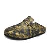 Pantofole da uomo e donna con punta larga Sandali in sughero Zoccoli Plantare comfort Moda Mules in pelle PU Slip-on Interno Esterno