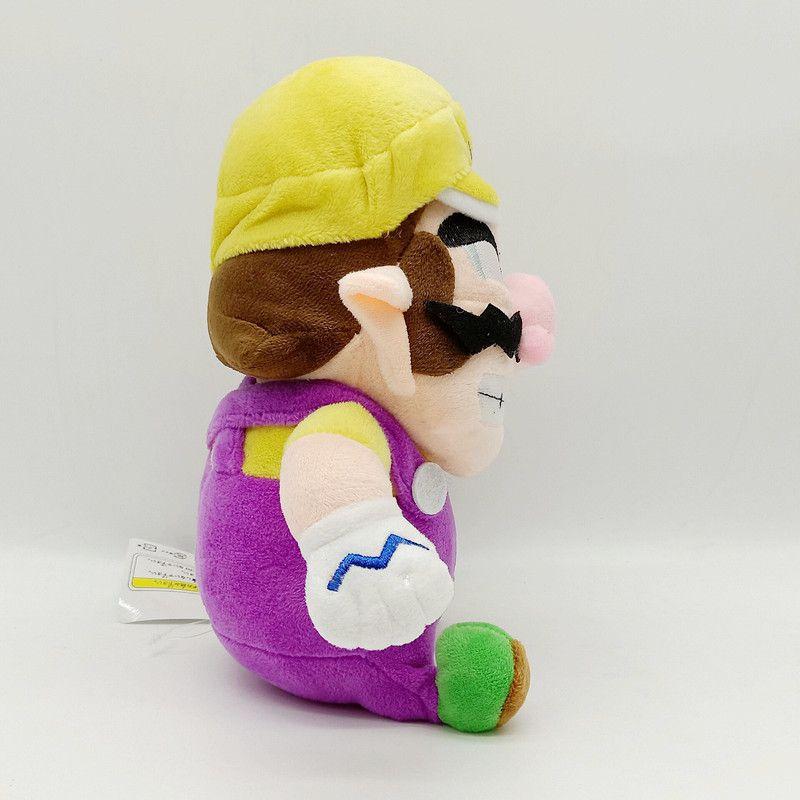 Rare Nintendo Super Mario Bros Plush Toy Wario 11 Inch Stuffed Animal Doll For Collectors