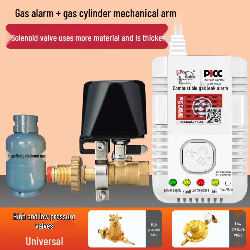 Brangdy Home Gas Leak Detector 111x71x44mm