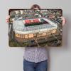 Stadium of Light Blechposter Benutzerdefinierte Wandkunst Retro Vintage Metallschilder für Fans Bar Zubehör Bürodekoration Zimmer Haus