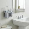 Space Saving Toothbrush Holder Wall Mounted Toothpaste Holder Practical Storage Rack  Vanity