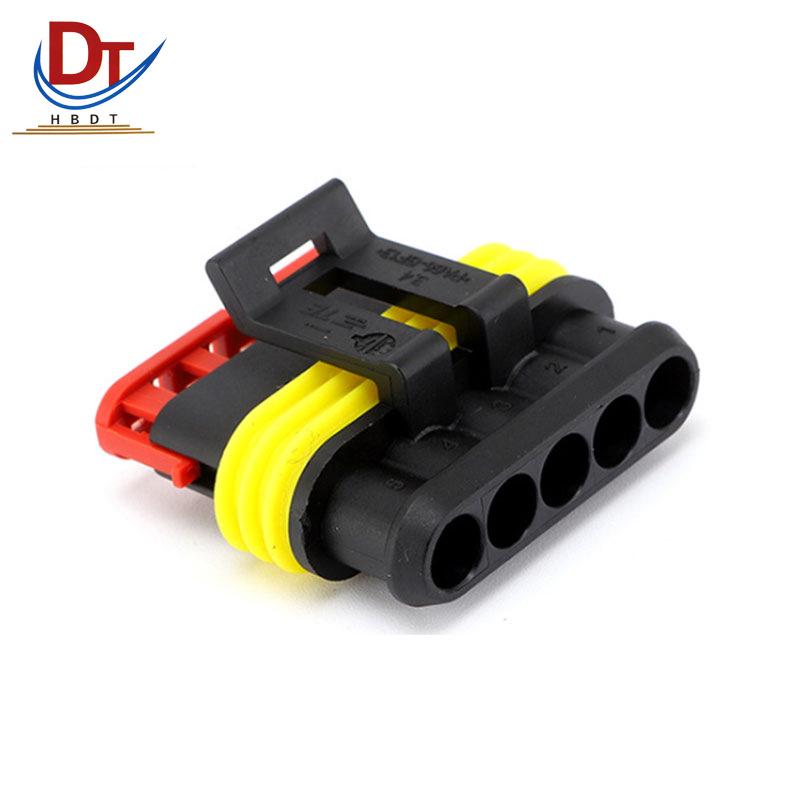 5-Pin Automotive Wiring Harness Plastic Connector DJ7051-1.5-21 Socket Component