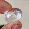 28.60 Cts Heated Ceylon Sapphire White Oval Shape Loose Gemstone