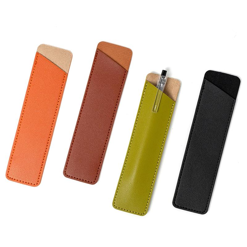 Pu Leather Pencil Case School Pen Storage Bag Cute Pen Case Gel Pen Case