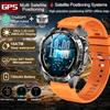 New Army grade TANK GPS Offline Maps Smart Watch 10ATM Waterproof Sports Compass Heart rate HD Bluetooth call Smart watch