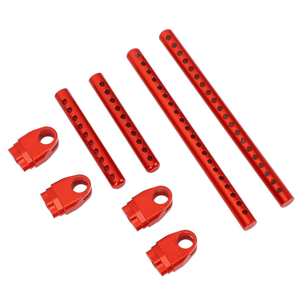 RC Car Shell Post Sturdy Shockproof Aluminum Alloy Car Shell Column with R Pins for 1:10 Road