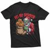 Ho Ho Horror Zombie Santa Halloween Design T-Shirt
