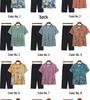 Summer Print Two-Piece Set for Middle-Aged and Elderly Women: Short-Sleeved Top and Grandma Style Outfit