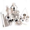 Shangqi Stainless Steel 26-Piece Cocktail Shaker Bar Tool Set