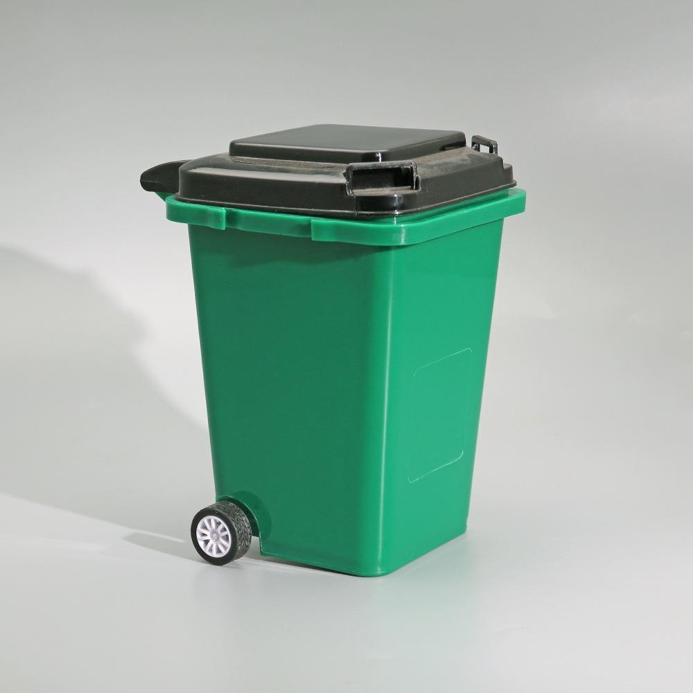 Creative Pen Container Roller Type Office Supplies New Office Desk Trash Bin