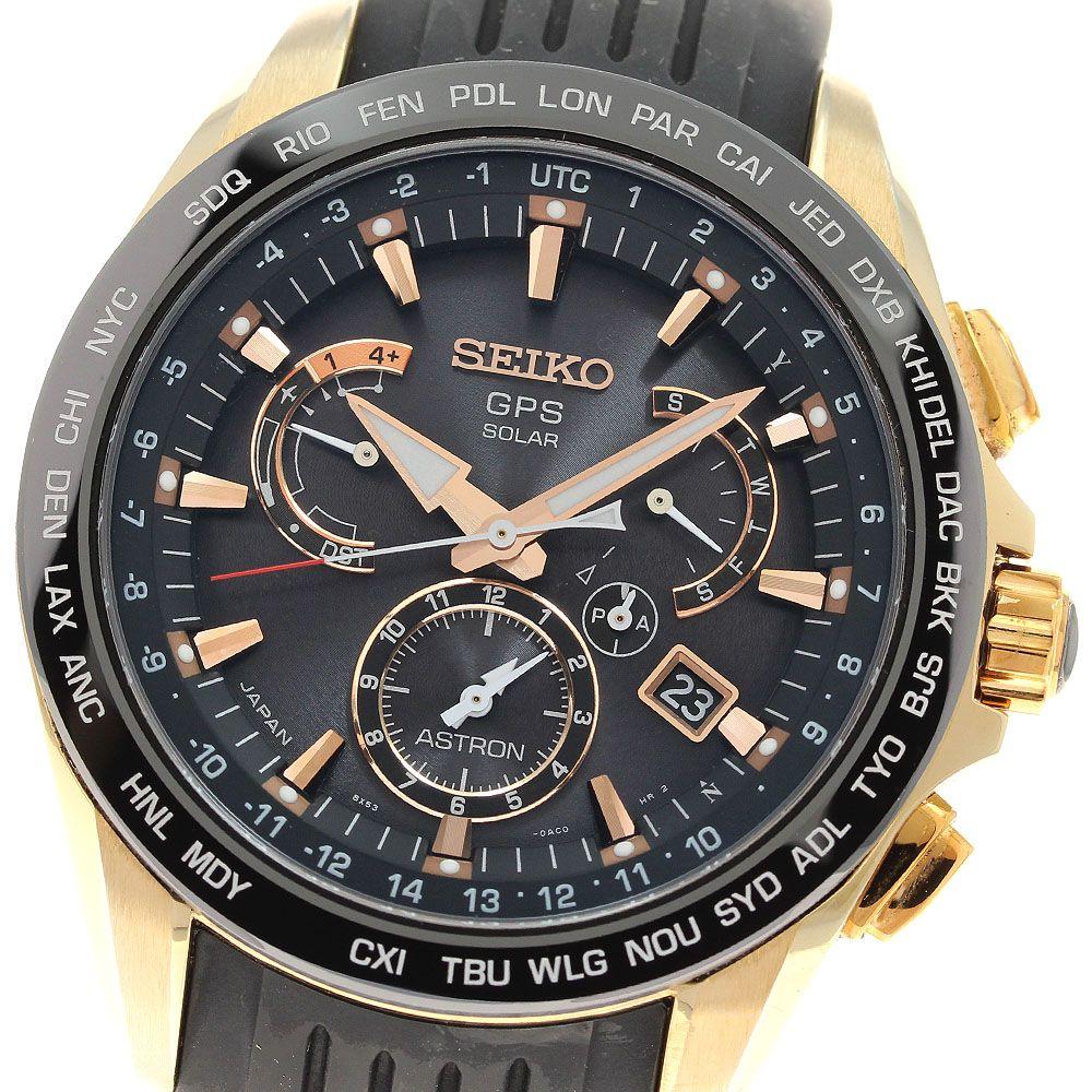 Used SEIKO SBXB055/8X53-0AC0-2 Astron GPS Solar Radio Men's _938685