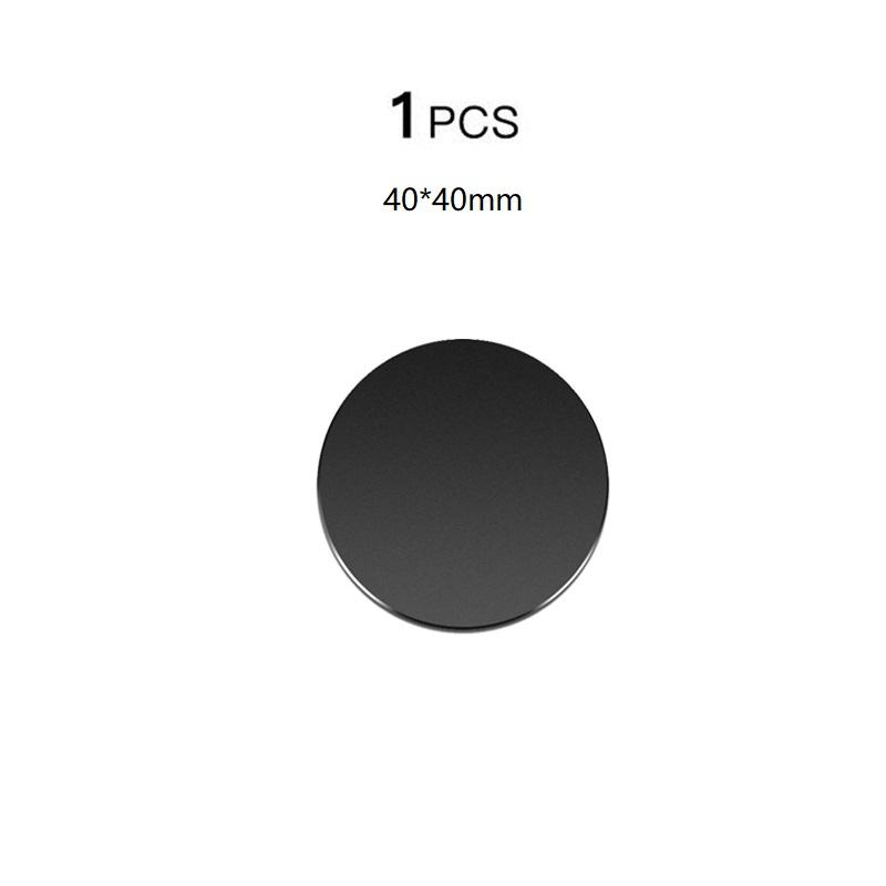 1/3/5Pcs Metal Plate Disk For Magnetic Auto Car Phone Stand Holder Universal Iron Sheet Sticker Mobile Phone Magnet Stand Mount