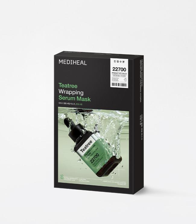 Tea Tree Wrapping Serum Mask [Soothing & Hydrating] 10 Sheets