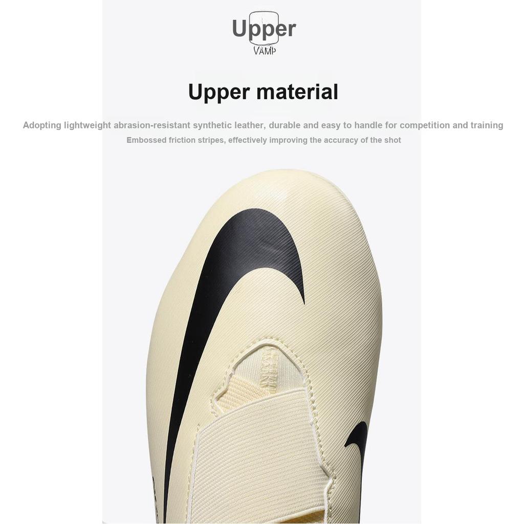 Nike Zoom Mercurial Superfly 9 Academy MG GS Mad Ready Pack Kinder Sneakers Crème Citroen Zwart DJ5623-700