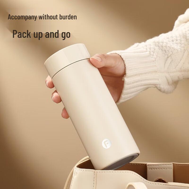 

FUGUANG Pure Titanium Insulated Tea Infuser Bottle
