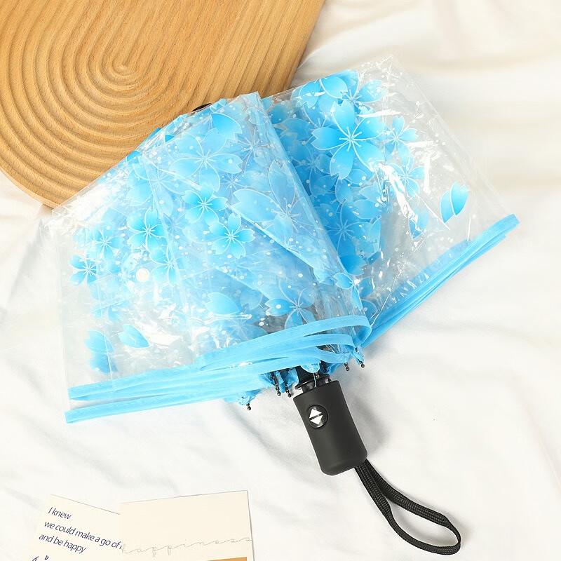 Прозрачный автоматический складной зонт Yizhou