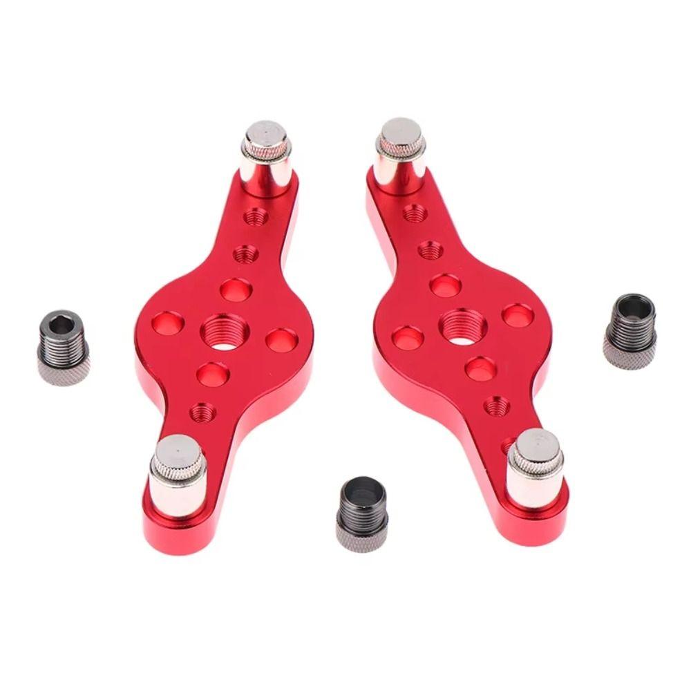 Aluminum Alloy Woodworking Drilling Locator Vertical Hole Jig Tenon Hole Locator