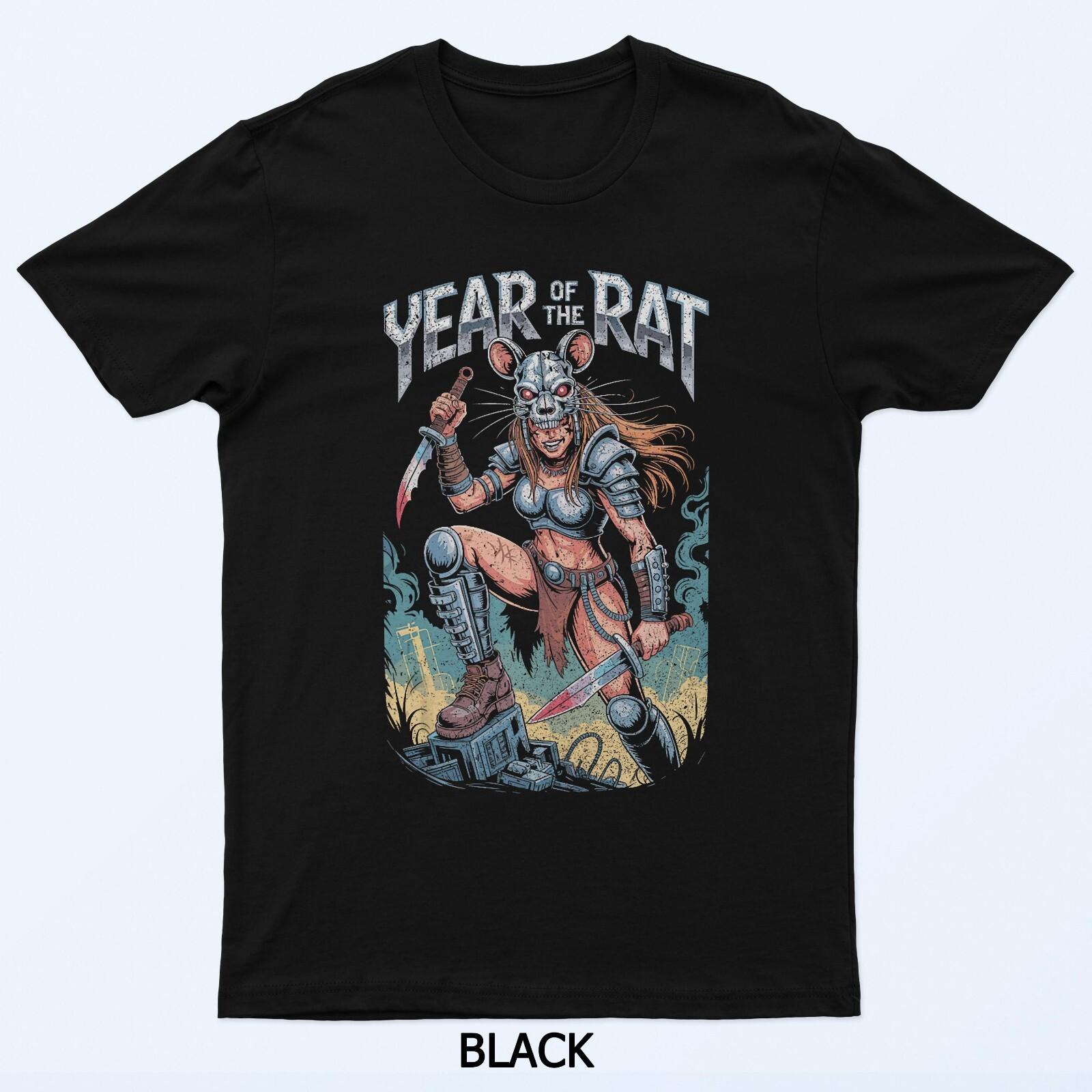 

Year of the Rat Survivor Warrior Blades Instinct Urban Chaos T-Shirt XL