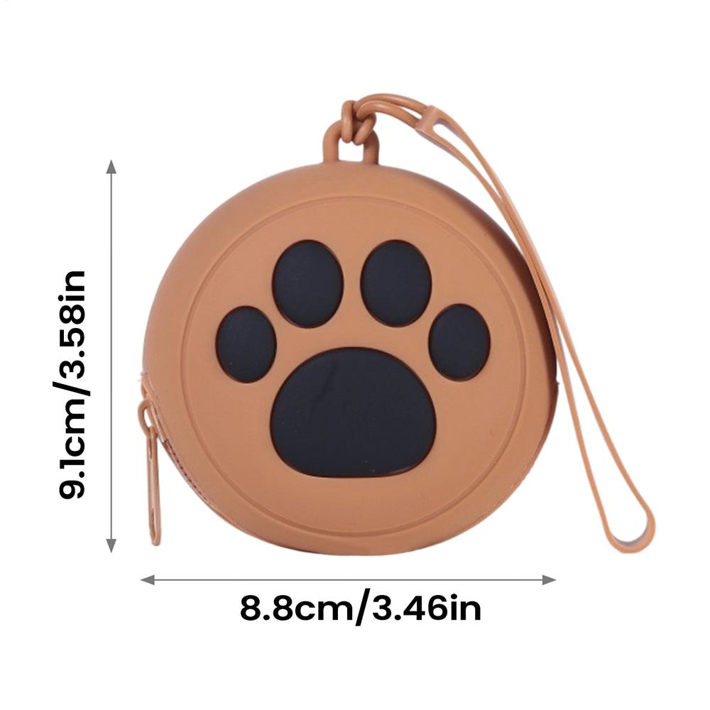 Dog Training Treat Pouch Silicone Portable Waterproof Bag Dog Training Treat Bag For Feeding Outdoor Travel Park Home Puppy жёлтый