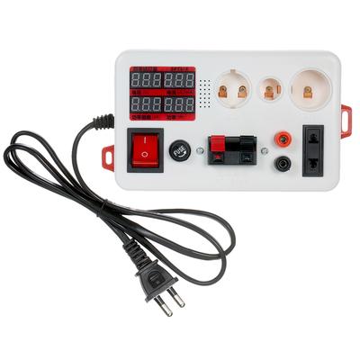 Probador de potencia LED, caja de prueba de lámpara, abrazadera de prueba, medidor de energía eléctrica para bombilla, lámpara de iluminación, linterna