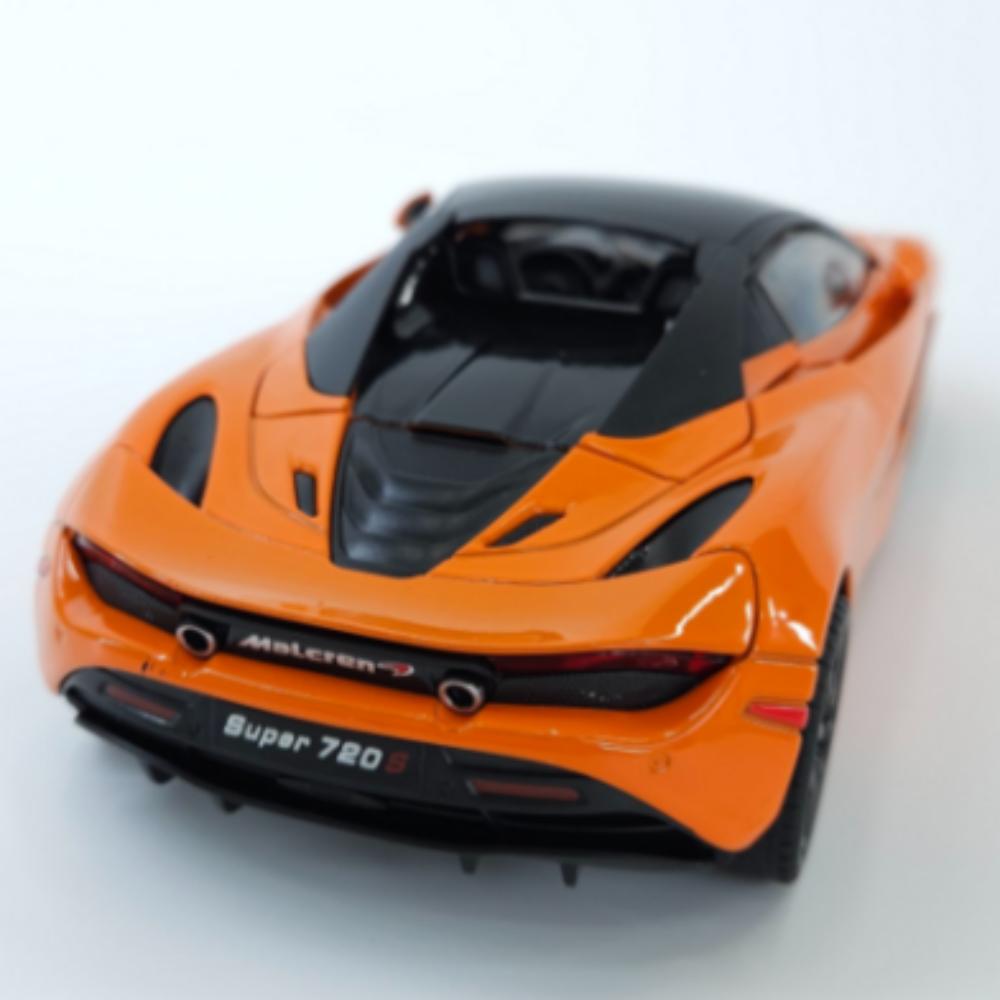 McLaren 720S Convertible Sports Car Model 1:24 Die Cast, Toy