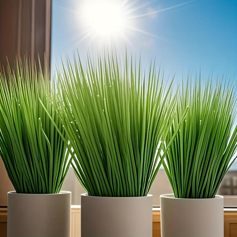 4pcs 19.69" Artificial Onion Grass Plants - Vibrant Green Decor for Home, Weddings, Hotels, Gardens, and Special Events - Seasonal Decoration