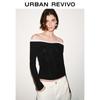 UR2026 Women's Tie-Up Short Slim T-Shirt