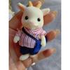 Original Forest Animal Family 1:12 Mini Dollhouse Furniture Rabbit Bear Dog Cat Pets Figure Toy Dolls Kids Gift