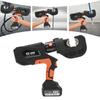 EZ-400 Rechargeable 40Cr Steel Hydraulic Crimping Pliers,Black Electric Hydraulic Wire Crimper for Electric Power Repair