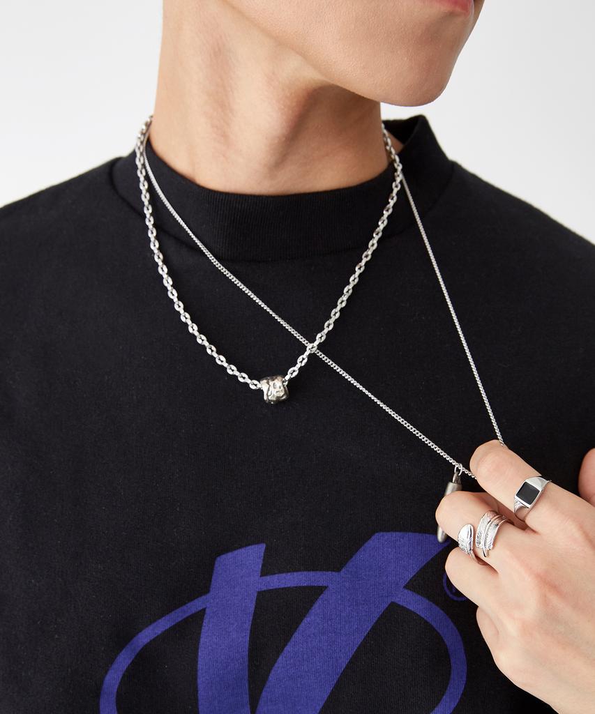Wanderingyouth Vintage Ring Necklace