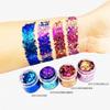Multichrome Chameleon Eyeshadow Face Body Makeup Shining Aurora Pigment Chrome