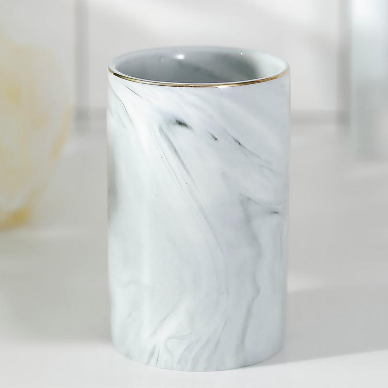 Shangqi Marble Pattern Ceramic Mug Set